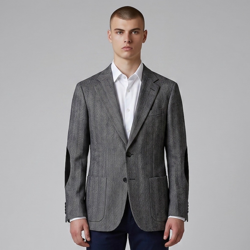 Banana Republic Blazer 38R Slim Lanificio F.Lli Balli‎ Linen Wool Unstructured